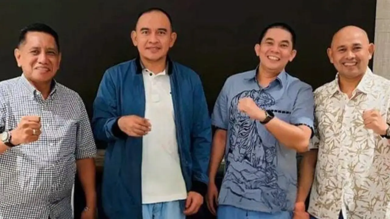Para bakal calon bupati dan calon wakil bupati Tanah Laut dan Tanah Bumbu.