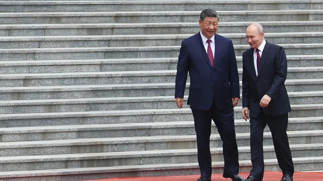 FOTO: Pertemuan Xi Jinping dan Vladimir Putin Perkuat Arah Kerja Sama Strategis China Rusia