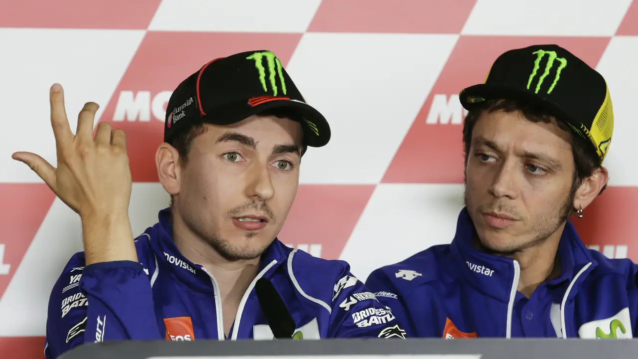Jorge Lorenzo-Valentino Rossi