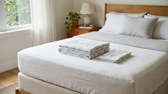 Cara Melipat Sprei