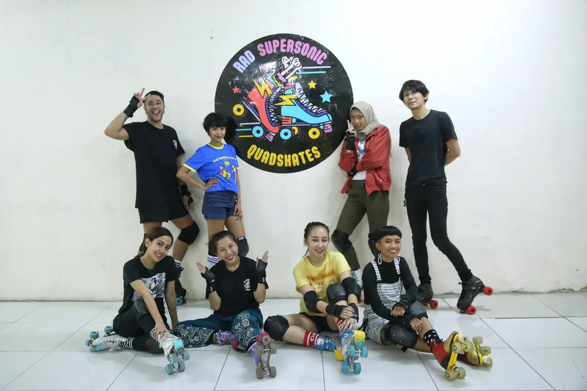 [FIMELA] Rad Supersonic, Klub Sepatu Roda yang Terbentuk dari Rasa Rindu Masa Lalu