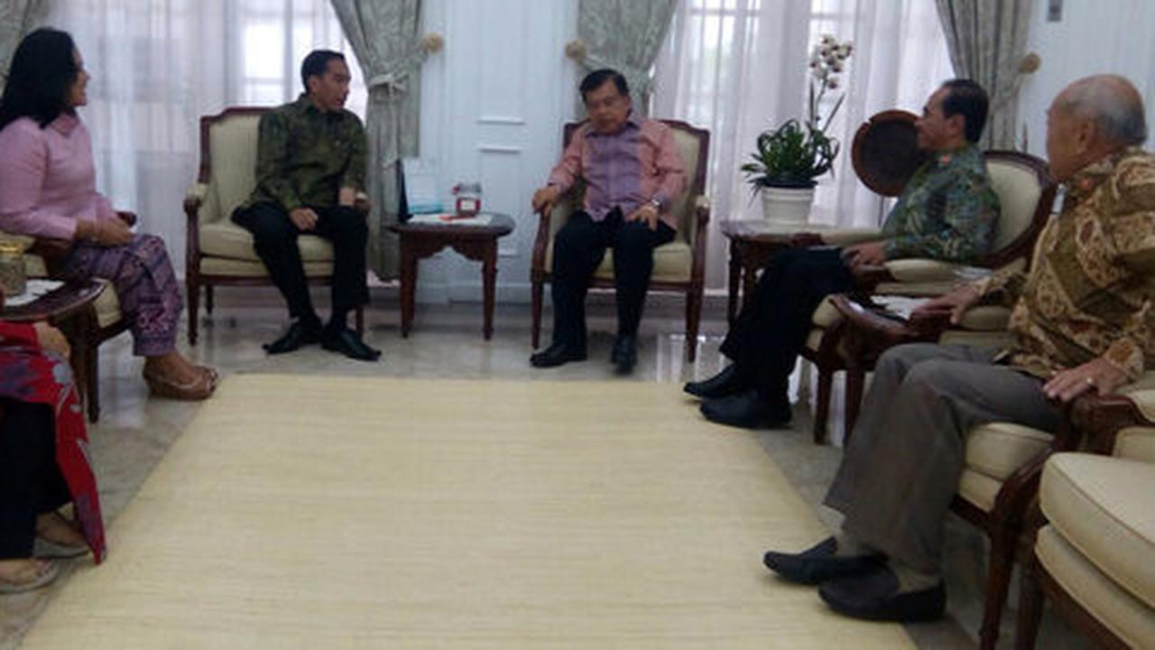 Jokowi sebut kondisi JK sudah sangat fit