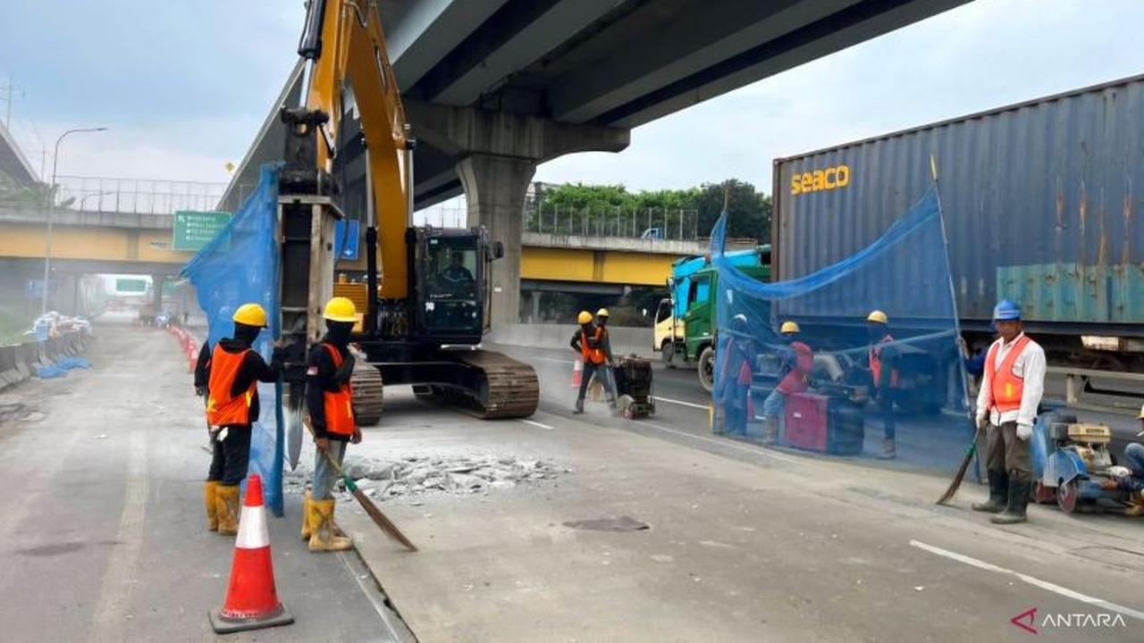 Jasamarga Imbau Waspada Kemacetan Akibat Perbaikan Tol Jakarta-Cikampek