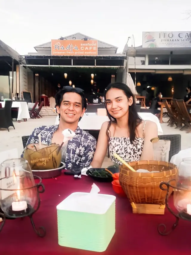 6 Momen Haico Van der Veken dan Rangga Azof Liburan Bareng di Bali