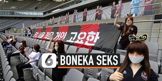 VIDEO: FC Seoul Pajang Boneka Seks untuk Penuhi Stadion