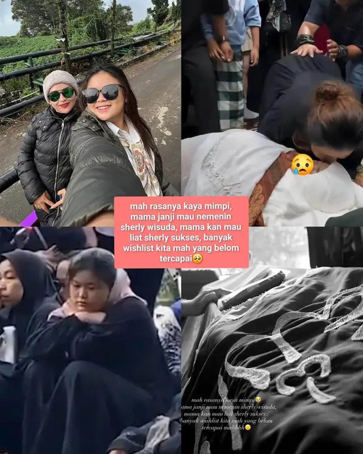 Curhat Pilu Sherly Anak Pertama Mpok Alpa, Janji Mau Menemani Wisuda