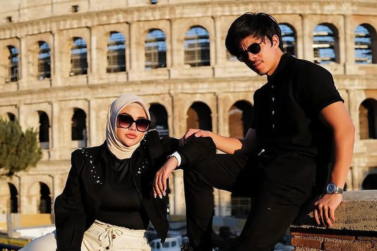 Aurel Hermansyah dan Atta Halilintar. (Foto: Instagram/aurelie.hermansyah)