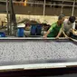 Proses produksi batik di 72 Bati Jogjakarta. (Istimewa)