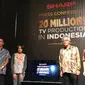 Sharp Rayakan Produksi TV-ke 20 Juta Unit (liputan6.com/Andina Librianty)