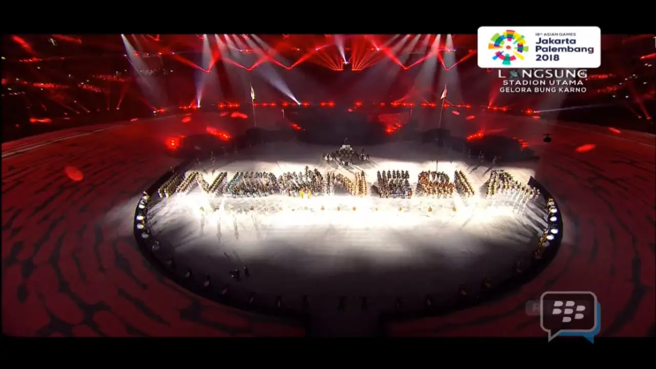 Lagu Indonesia Raya Resmi Buka Closing Ceremony Asian Games 2018