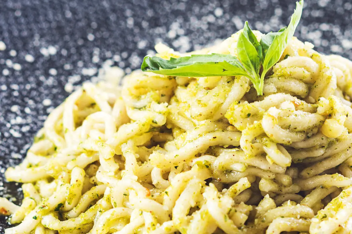 pasta pesto
