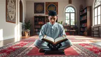 tips dan trik menghafal al quran ©Ilustrasi dibuat AI