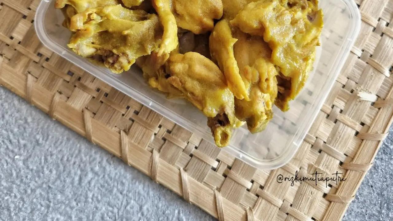 Resep Ungkep Ayam Kampung Empuk dalam 12 Menit