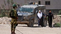 Militer Israel terus melanjutkan operasinya di wilayah Tulkarem, Tepi Barat yang diduduki. (Jaafar ASHTIYEH/AFP)