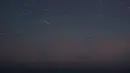 Pada tanggal 13 Agustus 2023, klimaks hujan meteor Perseid diprediksi terjadi di rasi bintang Perseus. (AP Photo/Petros Giannakouris)