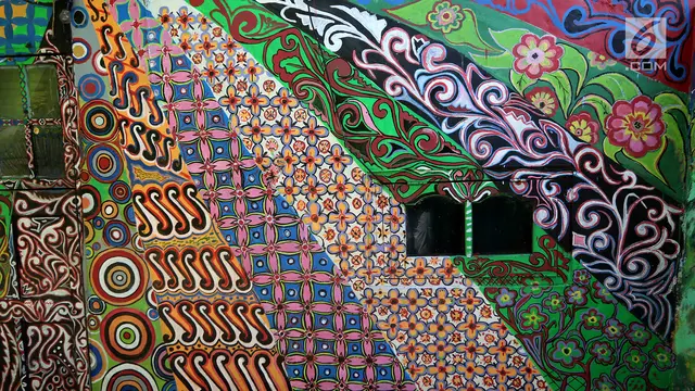 PHOTO: Menelusuri Kampung Warna-warni Malang di Bantaran Sungai Brantas