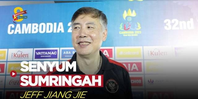 VIDEO: Senyum Bahagia Pelatih Voli Putra Timnas Indonesia Lolos ke Final SEA Games 2023