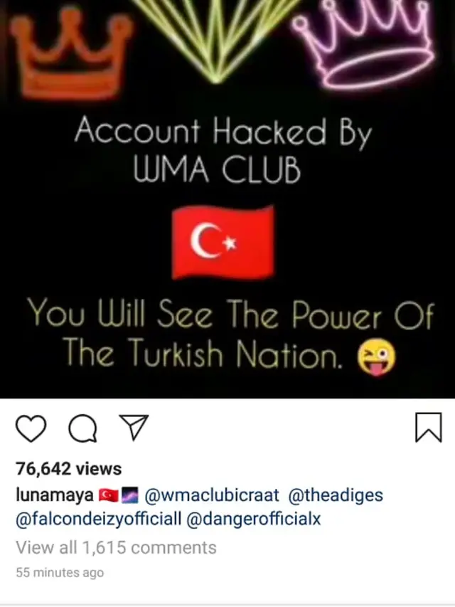 Instagram Luna Maya Diretas (Instagram/ lunamaya)