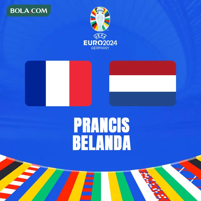 Kualifikasi Euro 2024 - Perancis Vs Belanda