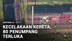Dua Kereta Bertabrakan di Inggris, Satu Tewas dan Puluhan Penumpang Luka