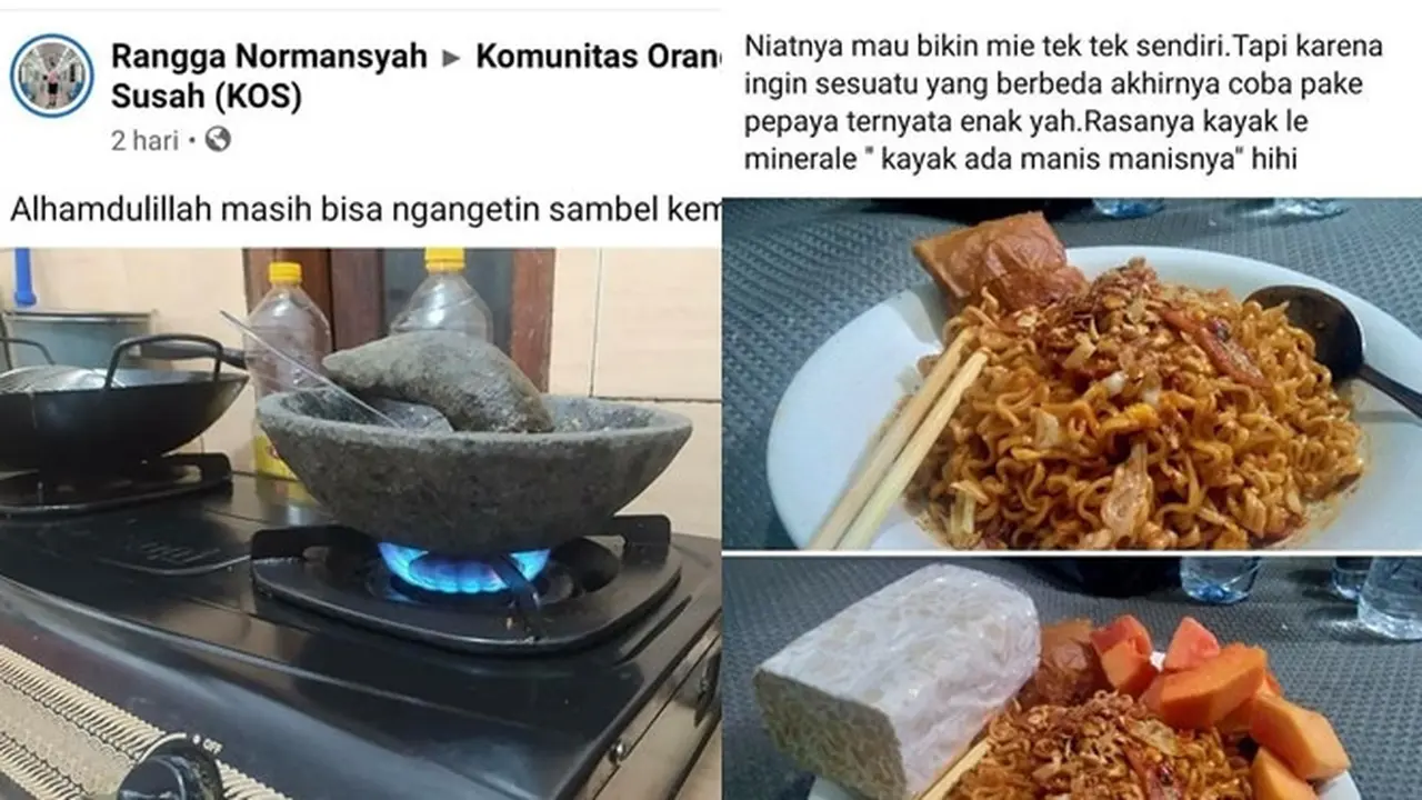 6 Status Facebook Bapak-Bapak saat di Dapur Ini Bikin Senyum Nyengir