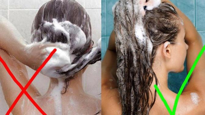 5 Cara Benar Keramas untuk Rambut Panjang dan Pendek ...