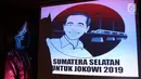 Acara deklarasi dukungan kepada calon presiden Joko Widodo atau Jokowi dan calon wakil presiden Maruf Amin di Jakarta, Sabtu (11/8). Masyarakat Sumatera Selatan (Sumsel) se-Jabodetabek memberikan dukungannya kepada Jokowi. (Liputan6.com/Herman Zakharia)