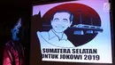 Acara deklarasi dukungan kepada calon presiden Joko Widodo atau Jokowi dan calon wakil presiden Maruf Amin di Jakarta, Sabtu (11/8). Masyarakat Sumatera Selatan (Sumsel) se-Jabodetabek memberikan dukungannya kepada Jokowi. (Liputan6.com/Herman Zakharia)