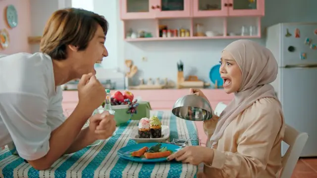 Pasangan suami istri Lesti Kejora dan Rizky Billar