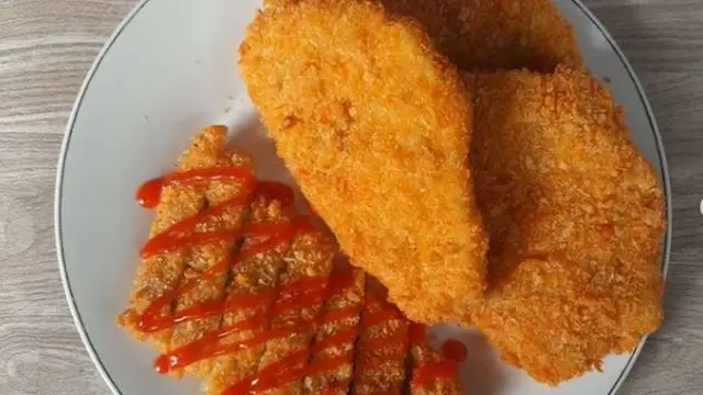 Telur katsu simpel