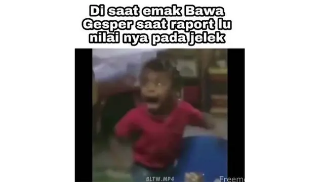 Deretan Meme Kocak Saat Hasil Rapor Anak Jelek, Siap-Siap Ketawa Geli