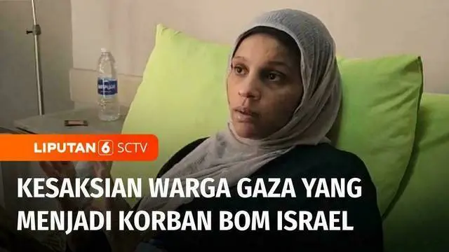VIDEO: Kesaksian Warga Gaza saat Detik-Detik Bom Israel Meledakkan Rumahnya