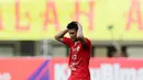 Pelatih Persija Jakarta, Julio Banuelos, saat melawan Perseru Badak Lampung pada laga Liga 1 2019 di Stadion Patriot, Bekasi, Minggu (1/9). Persija takluk 0-1 dari Badak Lampung. (Bola.com/M Iqbal Ichsan)