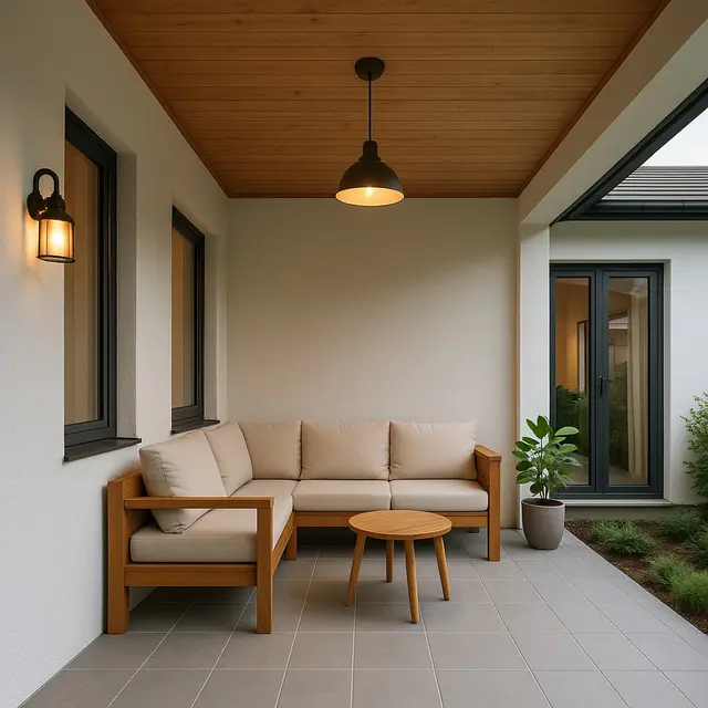 Model Teras Rumah Leter L Terbaru 2025