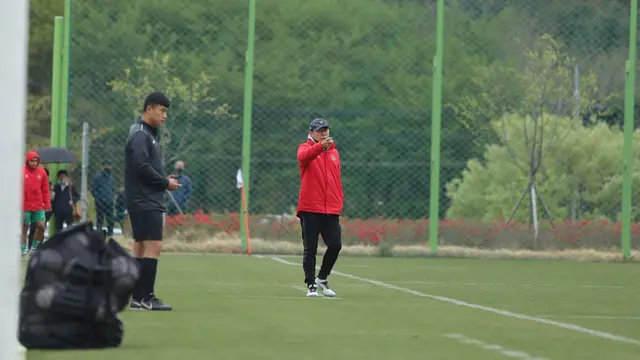 Pelatih Timnas Indonesia U-23, Shin Tae-yong.