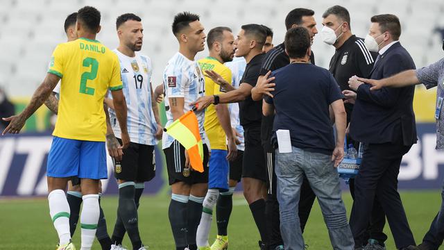 Pertandingan Brasil Vs Argentina Dihentikan Otoritas Kesehatan
