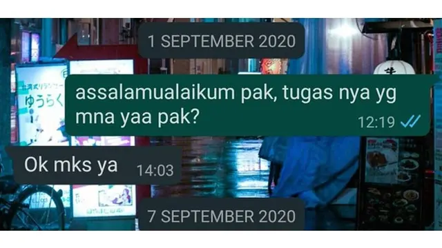 6 Chat Murid Tanya Tugas Ini Nyeleneh, Bikin Geregetan
