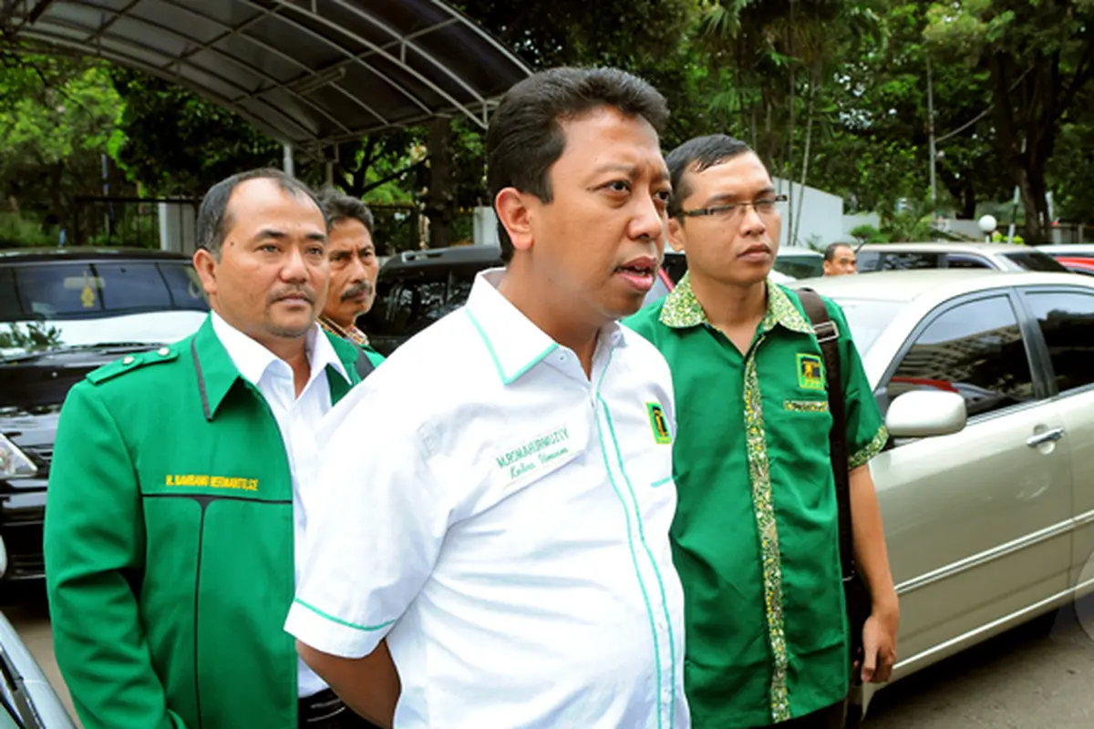 PPP Kubu Romy Datangi Kantor KPU