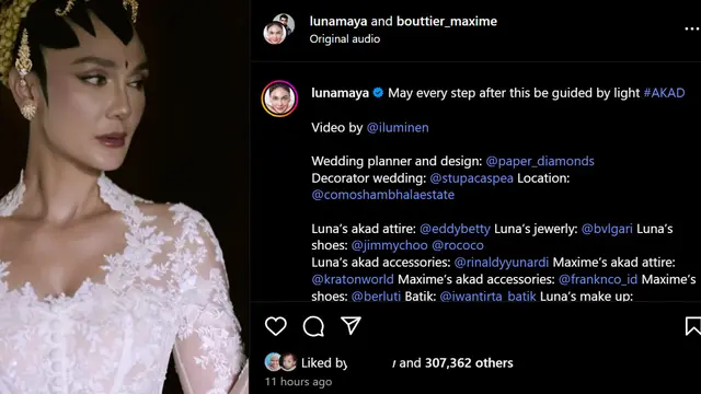 Unggahan Luna Maya. (Instagram/ lunamaya)