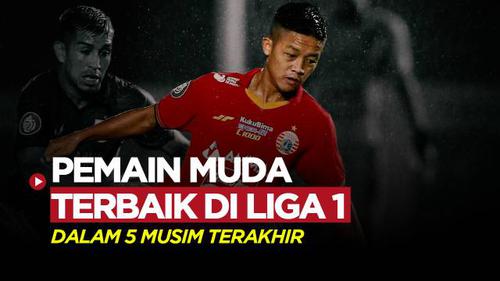 MOTION GRAFIS: Bintang Muda Terbaik Liga 1 dalam Lima Musim Terakhir, Paling Anyar Rio Fahmi dari Persija Jakarta