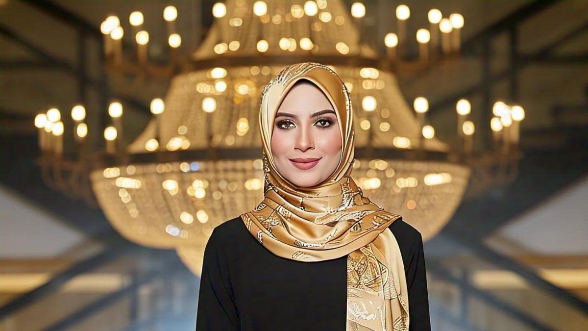 6 Inspirasi Baju Berwarna Hitam dan Gold untuk Muslim yang Elegan, Cocok untuk Acara Spesial