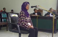 Miyanah si pemilik bambu akhirnya hadir di persidangan