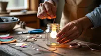 7 Langkah DIY Lampu Tidur dari Barang Bekas, Modal Rp 30 Ribu Bisa Dijual Ratusan Ribu