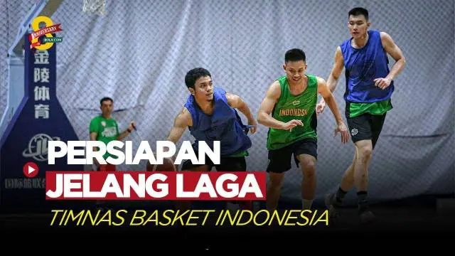 Berita Video, latihan Timnas Basket Indonesia yang digelar pada Rabu (3/5/2023)