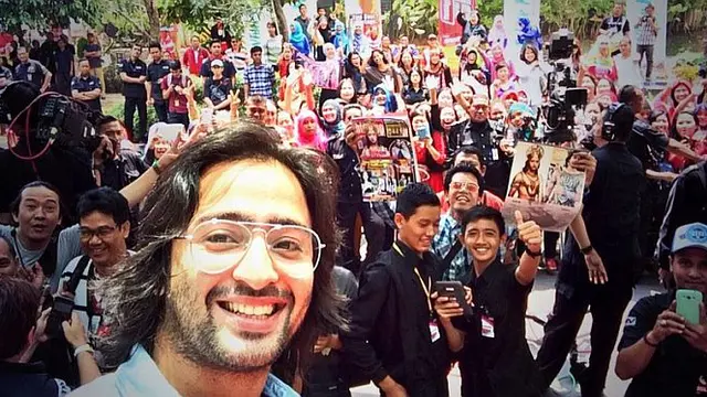 Mahabarata selfie (Foto: Shaheer Sheikh via Twitter)
