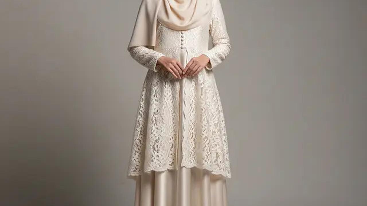 7 Pilihan Dress Brokat untuk Pengajian yang Memukau, Tampil Anggun dan Syar'i