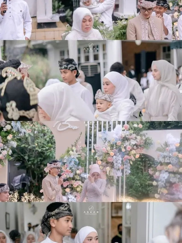 Lesti Kejora dan Baby L di lamaran sang kakak (instagram.com/askar_photography)