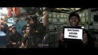 Diduga Awak KRI Nanggala 402 Nyanyi Lagu Sampai Jumpa. (Instagram/@erixsoekamti)