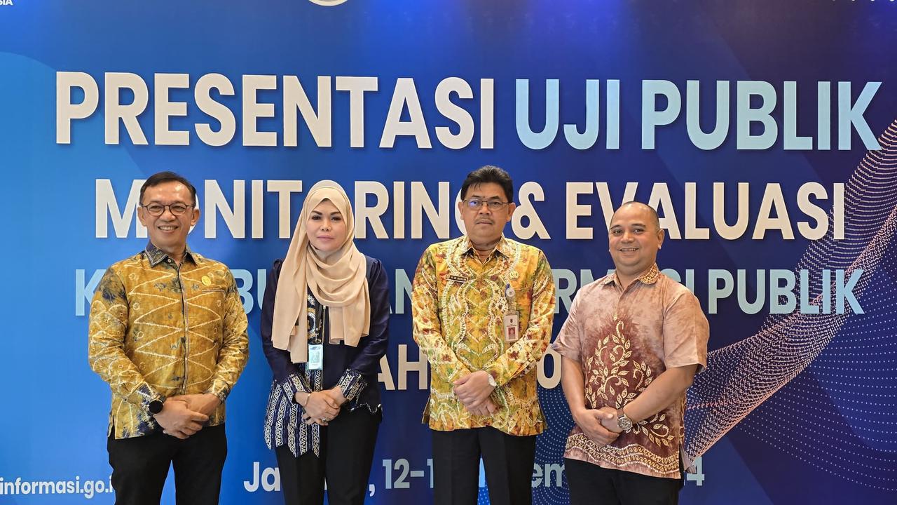 Pemprov Kalsel Ikut Uji Monitoring & Evaluasi Keterbukaan Informasi Badan Publik Tahun 2024