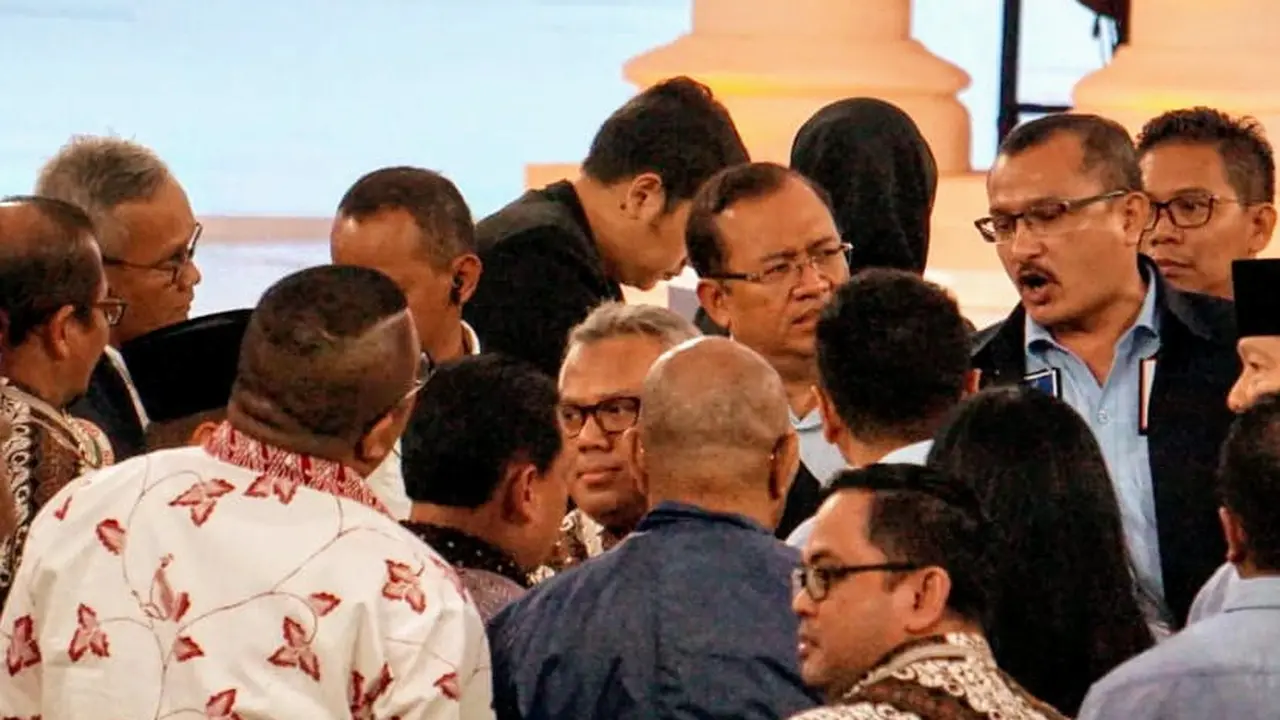 Protes di sela debat capres